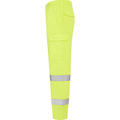 PANTALÓN DE ALTA VISIBILIDAD AMARILLO FLUOR ALFA