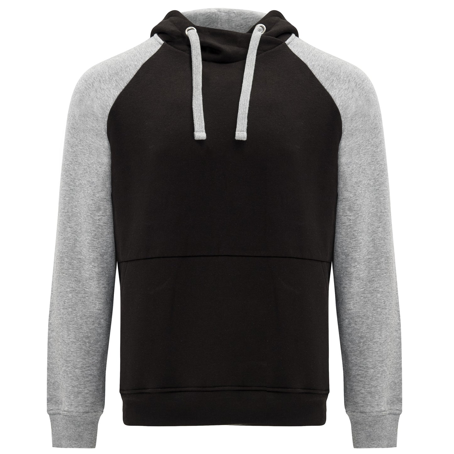 SUDADERA BICOLOR CON CAPUCHA BADET
