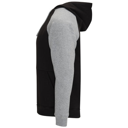 SUDADERA BICOLOR CON CAPUCHA BADET