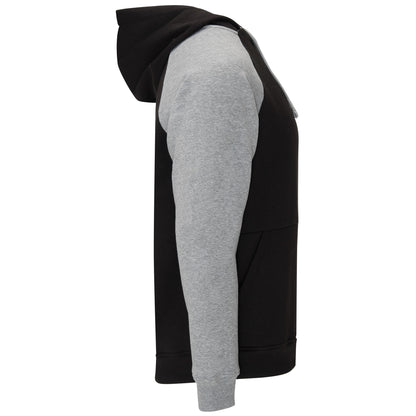 SUDADERA BICOLOR CON CAPUCHA BADET