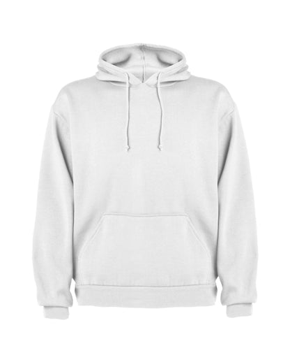 Sudadera con capucha color 01 blanco
