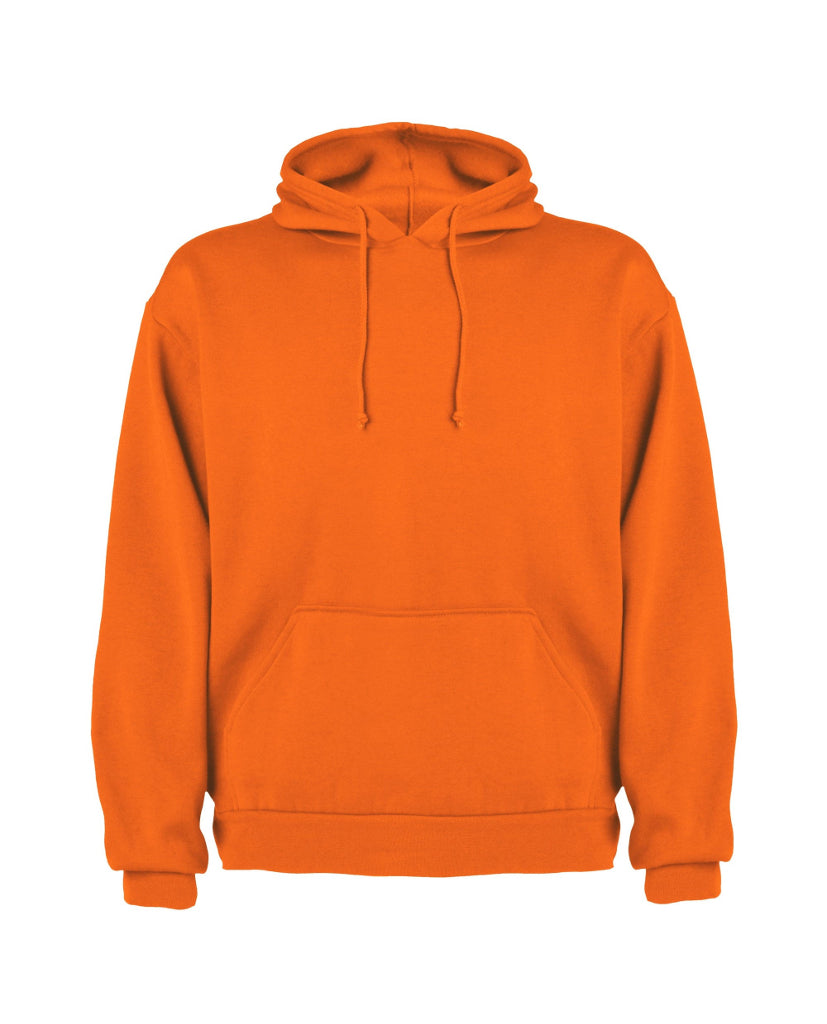 Sudadera con capucha color 31 naranja