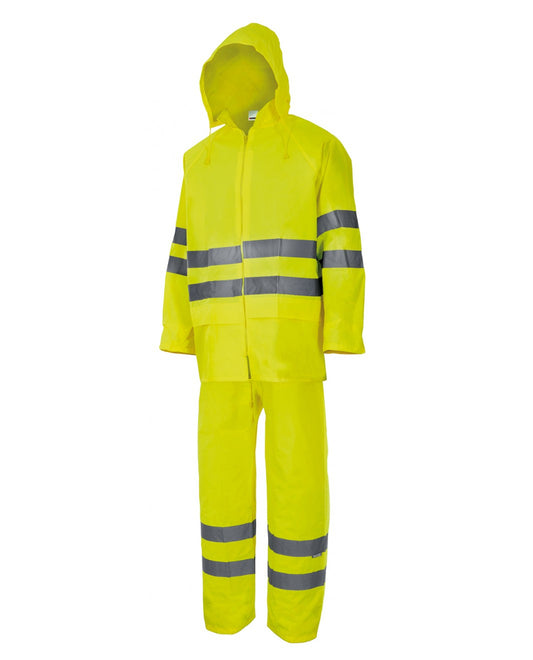 Traje de lluvia 189 amarillo flúor